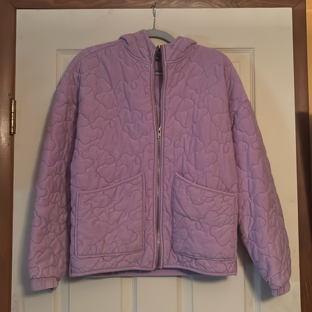 Target Purple Cloud Zip Up size xs